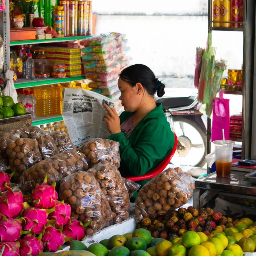 Kệ gạo và mì